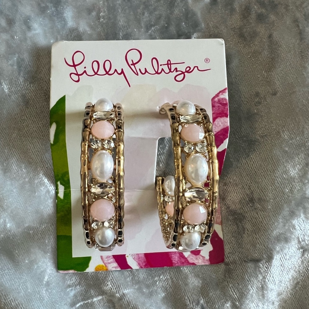 Lilly Pulitzer Via Pirigi Hoop Earrings